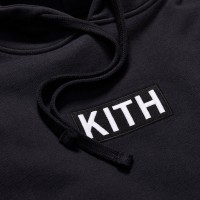 Kith x Disney Mickey Sleeve Patches Hoodie Black