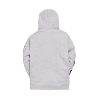 Kith x Disney Mickey Sleeve Patches Hoodie Heather Grey