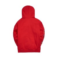 Kith x Disney Mickey Sleeve Patches Hoodie Red