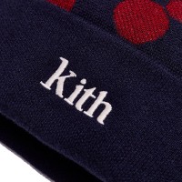 Kith x Disney Monogram Dock Beanie Red