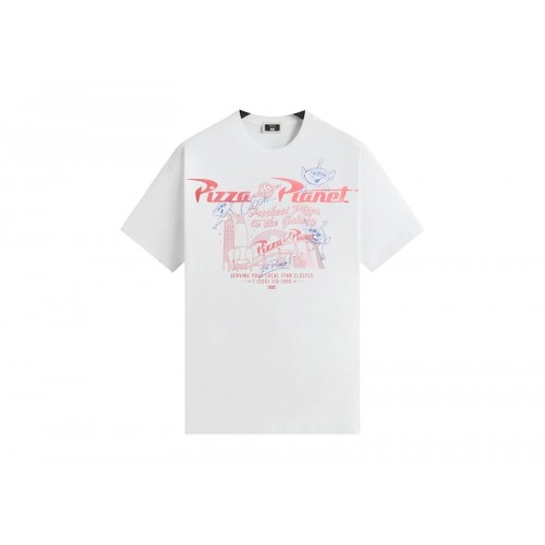 Kith x Disney Pixar Pizza Planet Tee White