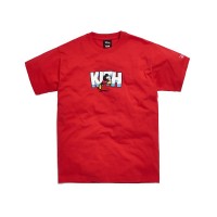 Kith x Disney Running Mickey Tee Red