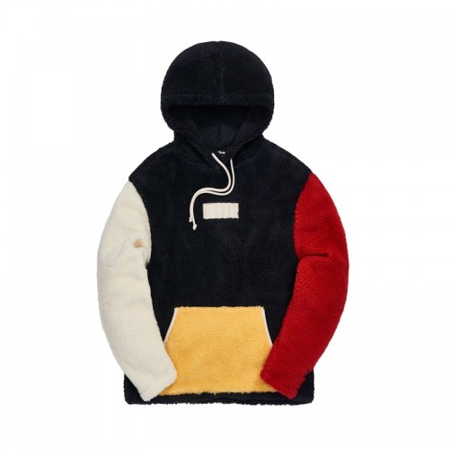 Kith x Disney Sherpa Hoodie Navy