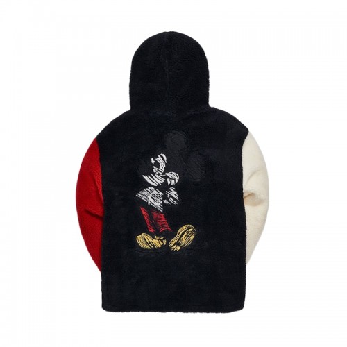 Kith x Disney Sherpa Hoodie Navy