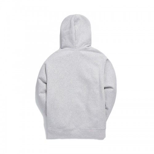 Kith x Disney Sitting Classic Logo Mickey Hoodie Heather Grey