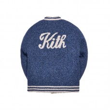 Kith x Disney Varsity Jacket Navy