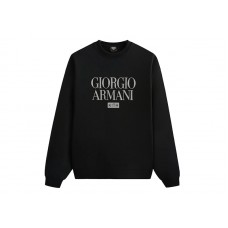 Kith x Giorgio Armani Nelson Crewneck Black