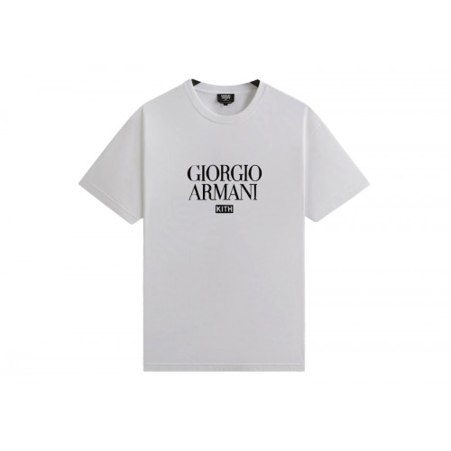 Оригинальный шмот Kith x Giorgio Armani Tee White