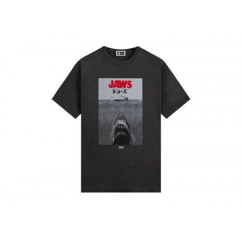 Kith x JAWS Japanese Poster Vintage Tee Black
