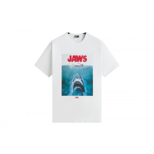 Kith x JAWS Main Poster Vintage Tee Bright White