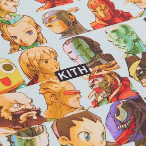 Kith x Marvel Capcom Mouse Pad Blue