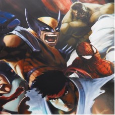 Kith x Marvel Capcom Poster Poster Multi