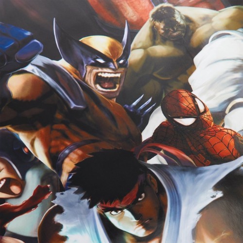 Kith x Marvel Capcom Poster Poster Multi