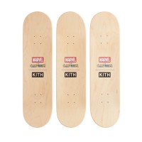 Kith x Marvel Capcom Triptych Set of 3 Skateboard Deck