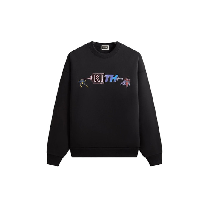 Kith x Marvel Clash Vintage Nelson Crewneck Black Kith x Marvel Clash Vintage Nelson Crewneck Black
