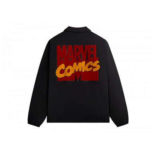 Оригинальный шмот Kith x Marvel Comics Coaches Jacket Black