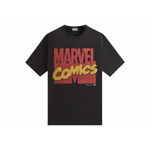 Оригинальный шмот Kith x Marvel Comics Vintage Tee Black