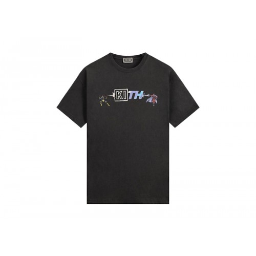 Kith x Marvel Cyclops vs. Magneto Vintage Tee Black