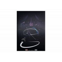Kith x Marvel Galactus & Silver Surfer Lenticular Poster Multi