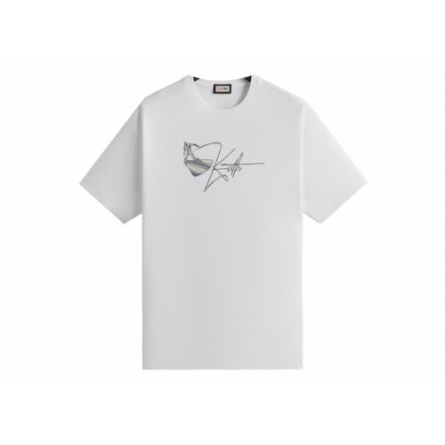 Оригинальный шмот Kith x Marvel Herald Vintage Tee White