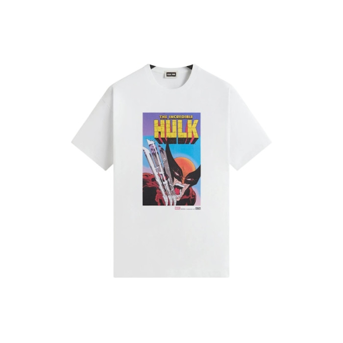 Kith x Marvel Hulk Vintage Tee White