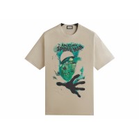 Kith x Marvel Mysterio Spiderman Vintage Tee Sandrift