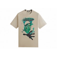Kith x Marvel Mysterio Spiderman Vintage Tee Sandrift