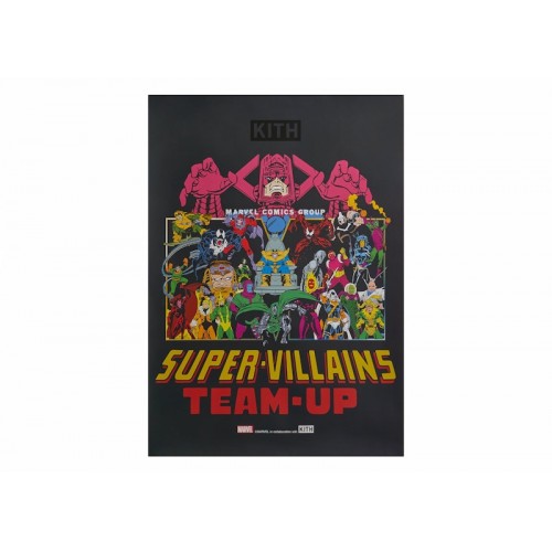 Kith x Marvel Supervillains Poster Multi
