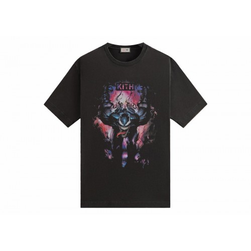 Оригинальный шмот Kith x Marvel Symbiote Vintage Tee Black
