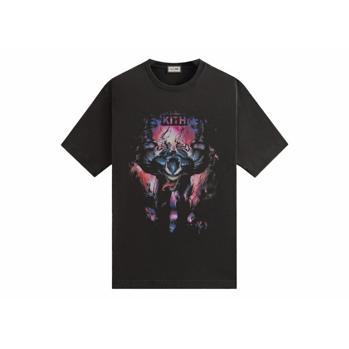 Kith x Marvel Symbiote Vintage Tee Black
