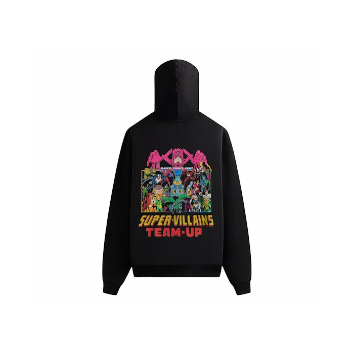 Оригинальный шмот Kith x Marvel Team Up Vintage Nelson Hoodie Black