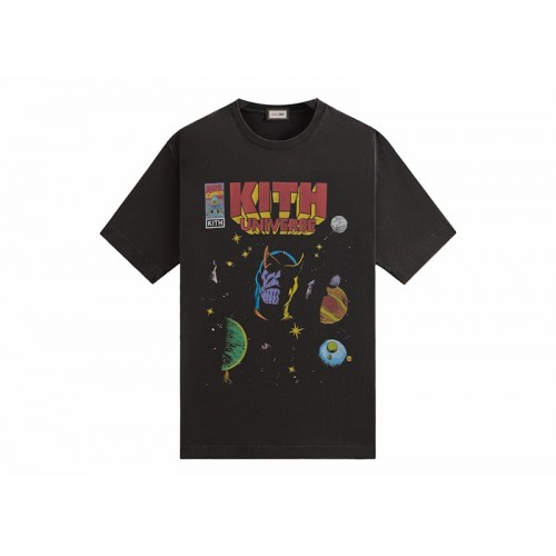 Оригинальный шмот Kith x Marvel Universe Graphic Vintage Tee Black