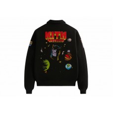 Kith x Marvel Universe Varsity Jacket Black/Blue