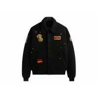Kith x Marvel Universe Varsity Jacket Black/Red