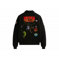 Kith x Marvel Universe Varsity Jacket Black/Yellow