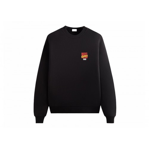Оригинальный шмот Kith x Marvel Villains Clash Vintage Nelson Crewneck Black