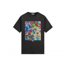 Kith x Marvel vs. Capcom Clash of Super Heroes Vintage Tee Black