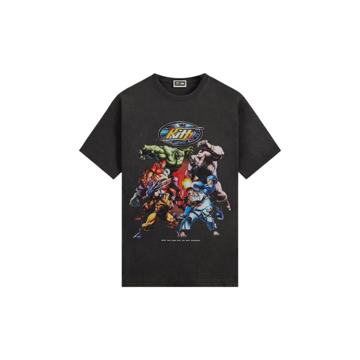 Kith x Marvel vs. Capcom Final Fight Vintage Tee Black