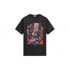 Kith x Marvel vs. Capcom Heroes vs. Street Fighter Vintage Tee Black
