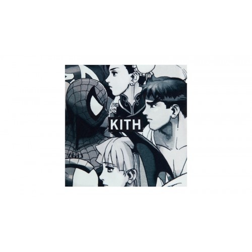 Kith x Marvel vs. Capcom Printed Towel Black Kith x Marvel vs. Capcom Printed Towel Black