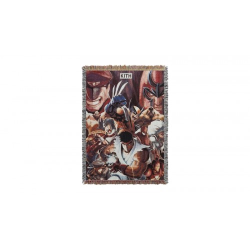 Kith x Marvel vs. Capcom Tapestry Blanket Multi