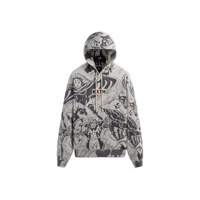 Kith x Marvel X-Men Assemble Vintage Hoodie Waffle PH