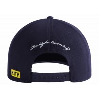 Kith x Marvel X-Men Cyclops Pinch Crown Snapback Hat Nocturnal PH