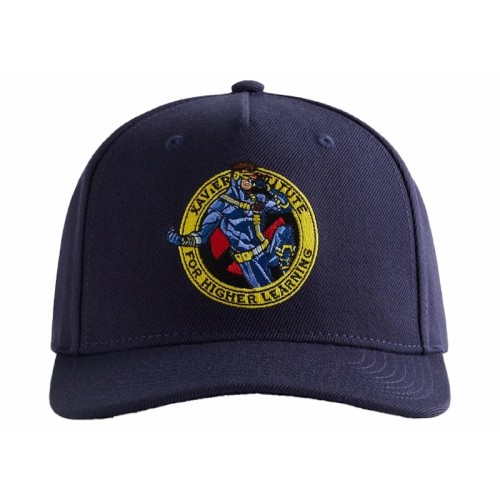 Kith x Marvel X-Men Cyclops Pinch Crown Snapback Hat Nocturnal PH