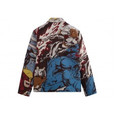 Kith x Marvel X-Men Tapestry Coaches Jacket Black PH