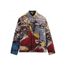 Kith x Marvel X-Men Tapestry Coaches Jacket Black PH