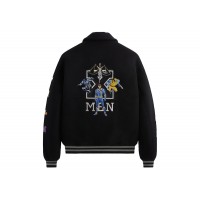 Kith x Marvel X-Men Wool Varsity Jacket Black PH