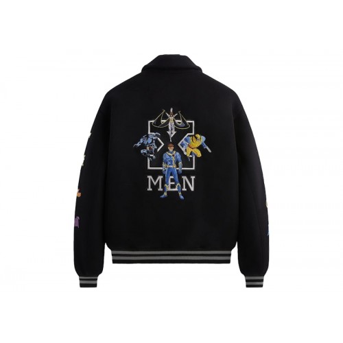 Kith x Marvel X-Men Wool Varsity Jacket Black PH Kith x Marvel X-Men Wool Varsity Jacket Black PH