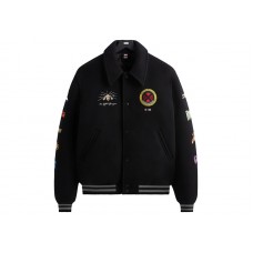 Kith x Marvel X-Men Wool Varsity Jacket Black PH