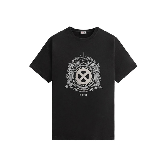 Kith x Marvel X-Men Xavier Institute Vintage Tee Black PH